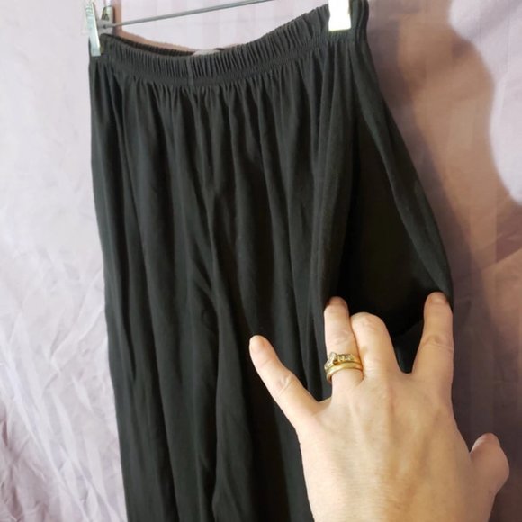 Blue Fish Palazzo Hippie comfy capri flowy pants - Picture 7 of 17